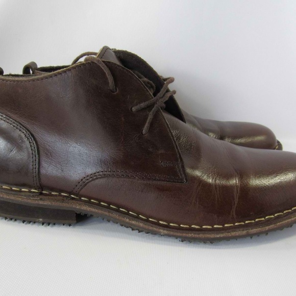Red Tape Size 9.5 Brown Chuckka Boots Mens R2B24 display picture 2
